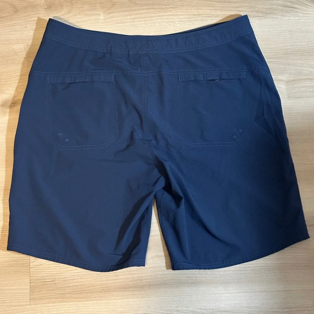 Coolibar‎ Board Shorts Navy 16 Women UPF 50+ Sun Protection Board Shorts